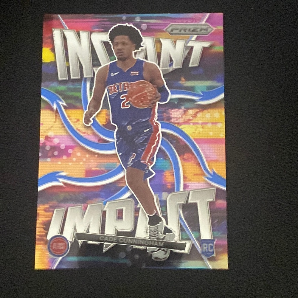 Cade Cunningham(rookie)- 2021-22 panini Prizm basketball #1